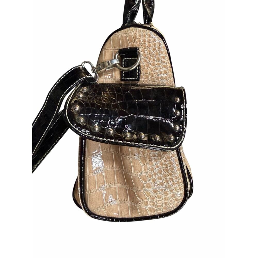 Y2K Western Cross Studded Handbag and Crossbody Cowboy Chic McBling - Picture 3 of 13